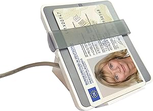 IDENTIV uTrust 3700 F NPA USB 2.0 NFC RFID Kartenleser inkl. Standfuß für Deutschen Personalausweis/CIE Italia/DNI España/Diverse kontaktlose Karten / 13.56 MHz / 905503/905502
