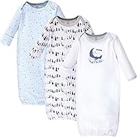 Vista 71 de Touched by Nature - Camisones unisex de algodón orgánico para bebé Margarita