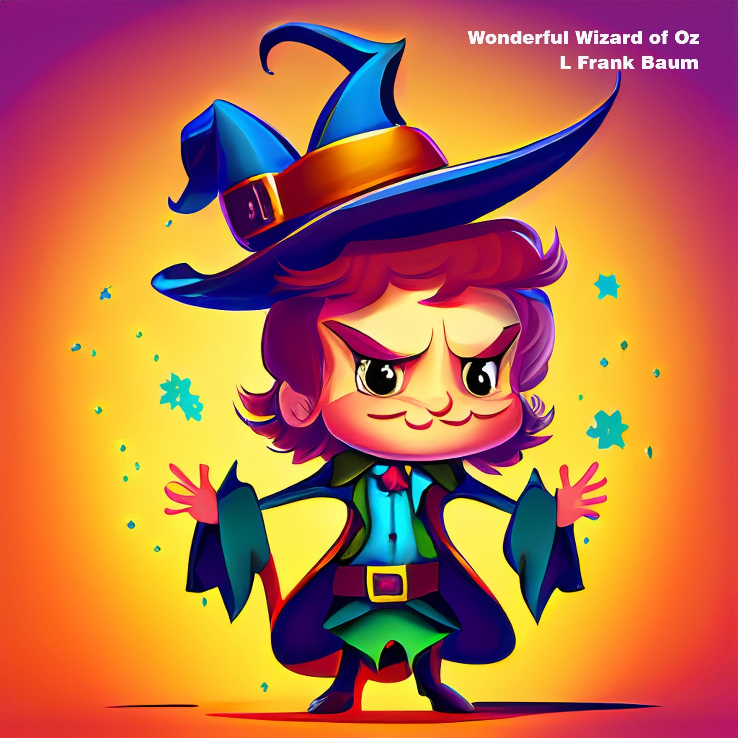 Cover art for Wonderful Wizard of Oz