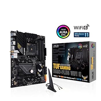 [WiFiセット] ASUS TUF GAMING B550-PLUS Amazon.com: ASUS TUF Gaming B550-PLUS WiFi II AMD AM4 (3rd