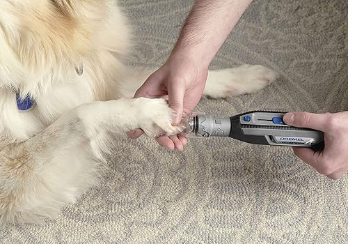 Vista 8 de Dremel PawControl 7760-PGK - Cortador y pulidor de uñas automático, seguro y no invasivo,set de herramientas de aseo para mascotas, para perros