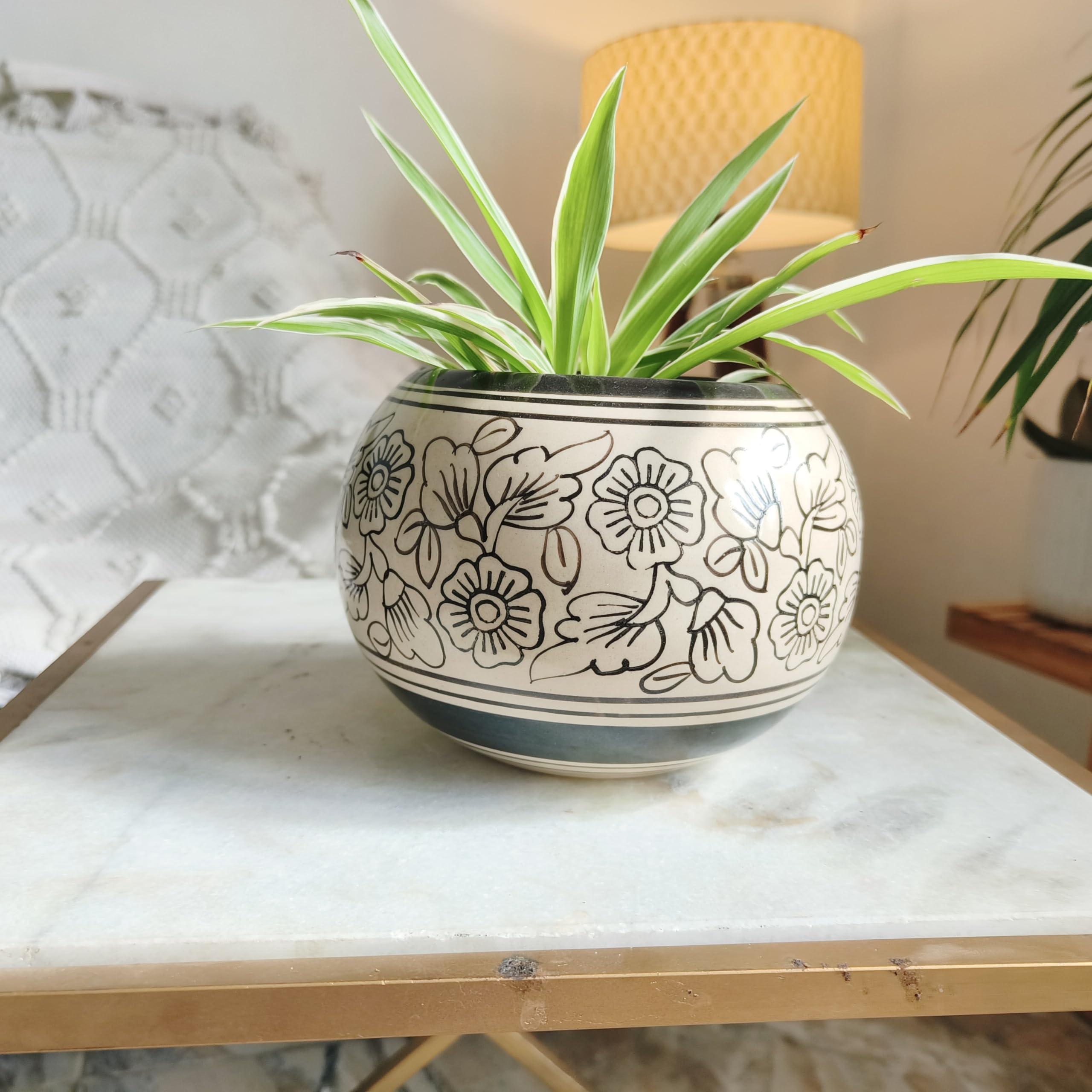See full amazon price history chart for Niyara Designer Handi Ceramic Planters Pots for Indoor Outdoor Home, Garden Office Decor Balcony Planters Gamla Flower Size-Medium (Designer Ball), Multicolor Niyara Designer Handi Ceramic Planters Pots for Indoor Outdoor Home, Garden Office Decor Balcony Planters Gamla Flower Size-Medium (Designer Ball), Multicolor (B0CJ75MDFN) Amazon Price History, Amazon Price Tracker