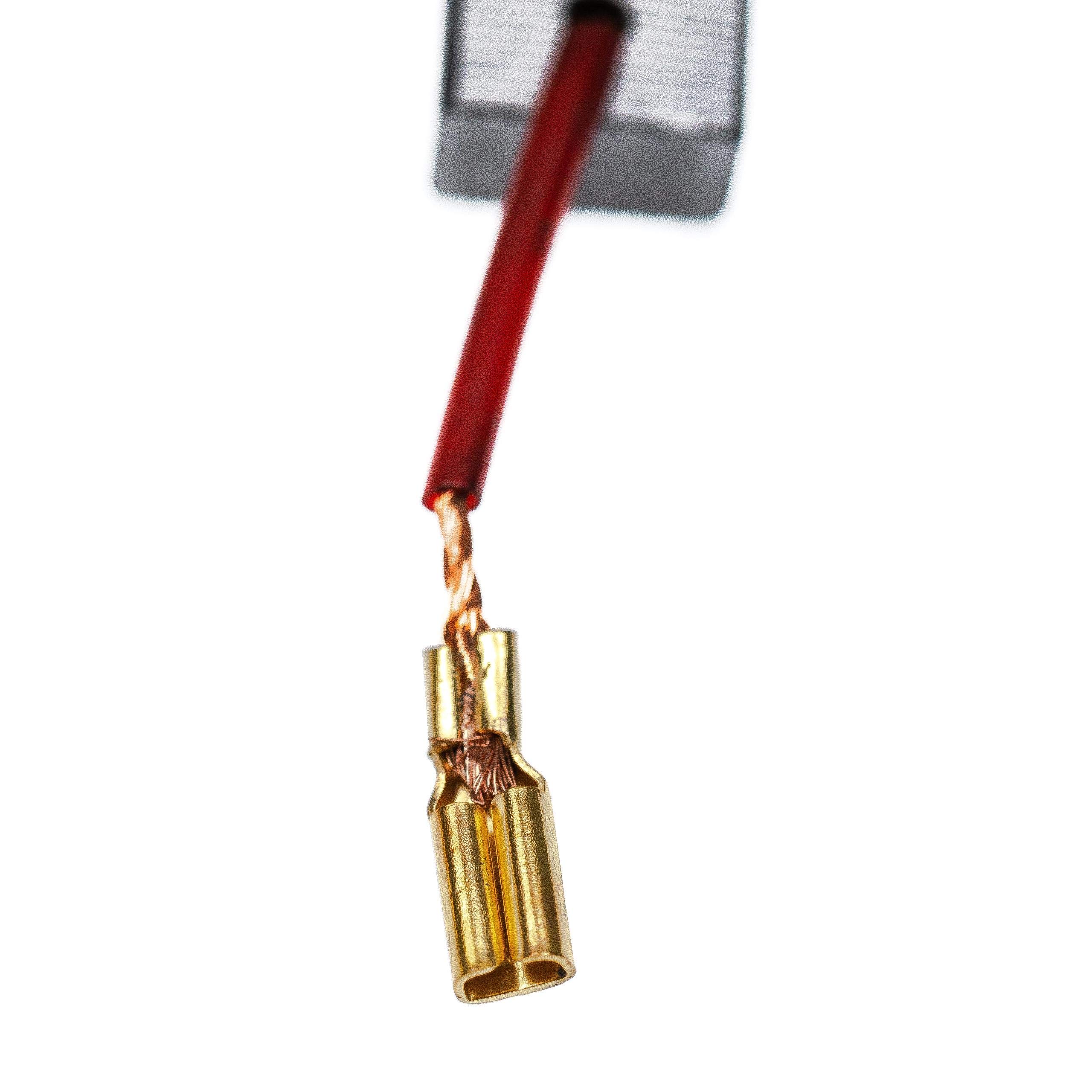 2 Balais De Charbon Pour Bosch PWS 1300-125 CE - Dimensions 26x14x6mm Avec Ressort - Compatible Dremel Et Modèles Similaires
