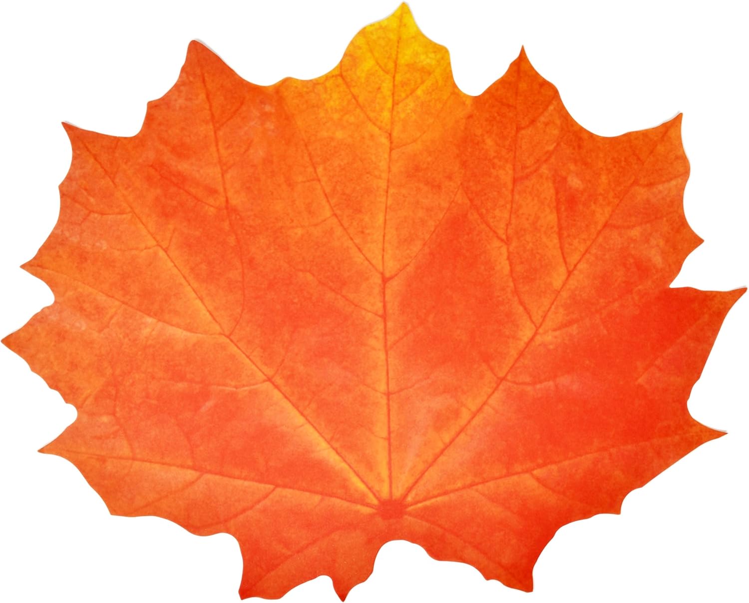 Disposable leaf placemats - Friendsgiving ideas | Leah E. Moss Designs