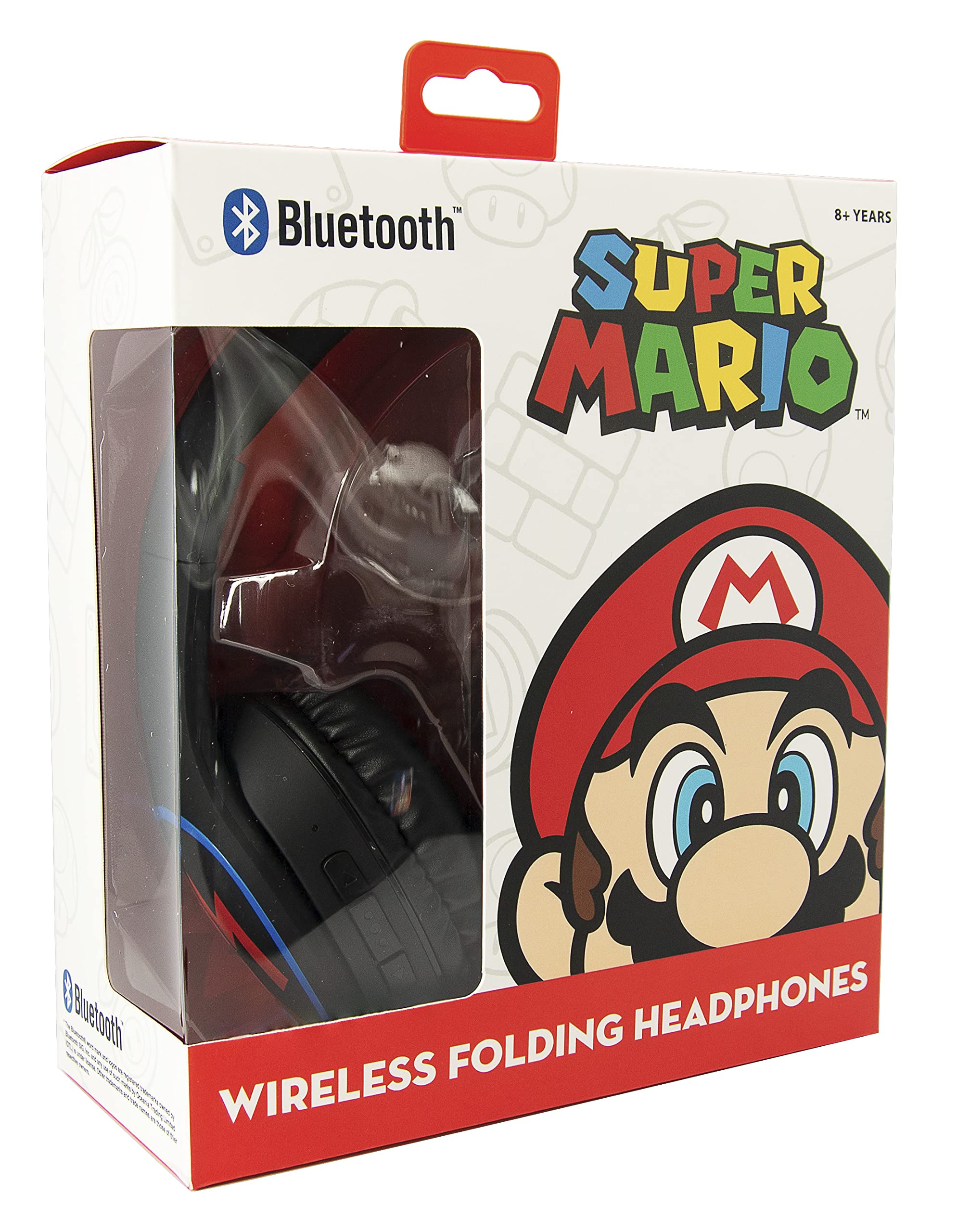 OTL Technologies OTL - Auriculares Inalambricos Bluetooth Super Mario para Dispositivos moviles y Tablets (Android)