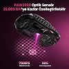 GravaStar Mercury X Pro Wireless Gaming Mouse - 32,000 DPI PAW 3950 Sensor, 8,000Hz Polling Speed, Magnesium Alloy Hollow Frame, RGB Lighting, 5 Programmable Buttons, Three Modes (Neon Graffiti)