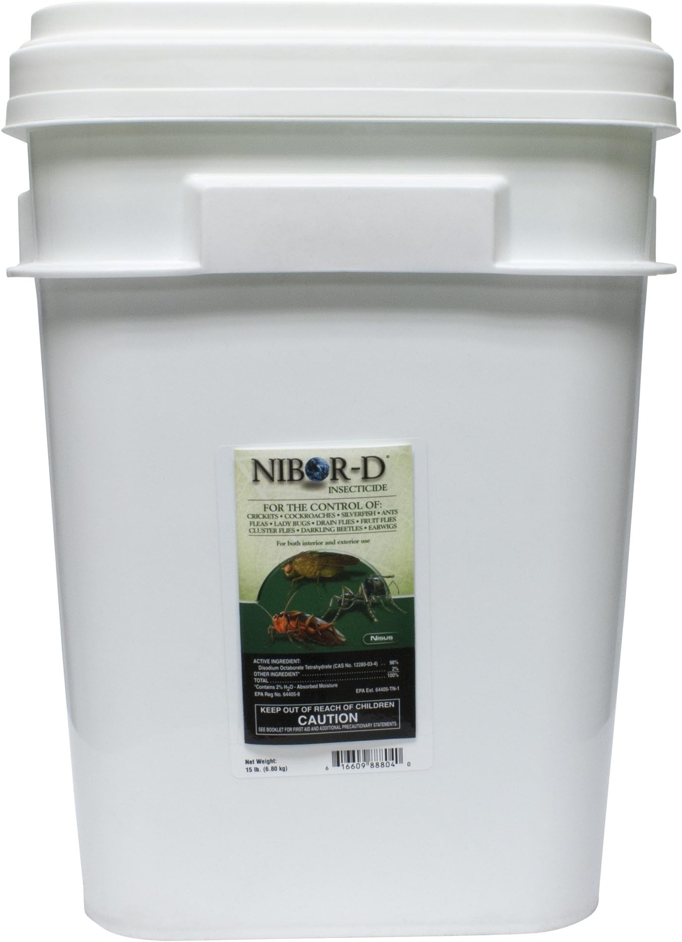Nibor-D Green Pest Management Pesticide-15 lb bottle