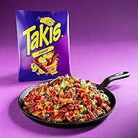 Vista 6 de Takis Fuego 40 piezas / 1 oz Multipack - Chips de tortilla enrollados extremadamente picantes con sabor a pimienta de chile picante y lima - Bolsas