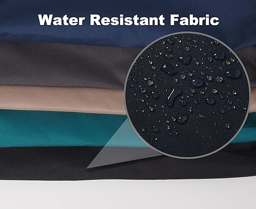 Miniatura 2 de Leeymoo Fundas de cojín repelentes al agua para asiento de patio, solo fundas de cojín para asientos de exteriores (20 x 20 x 2 pulgadas, paquete de