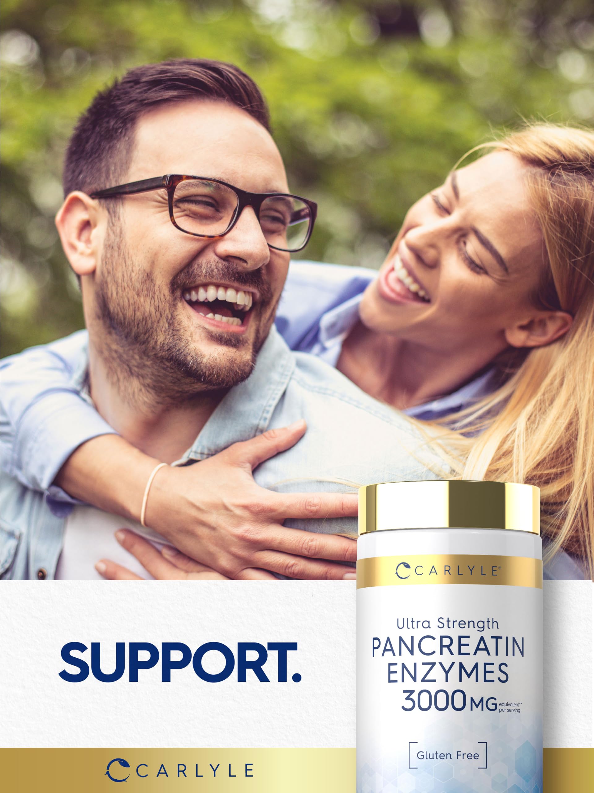 Carlyle Pancreatin Digestive Enzymes | 250 Caplets — Amazon image 6