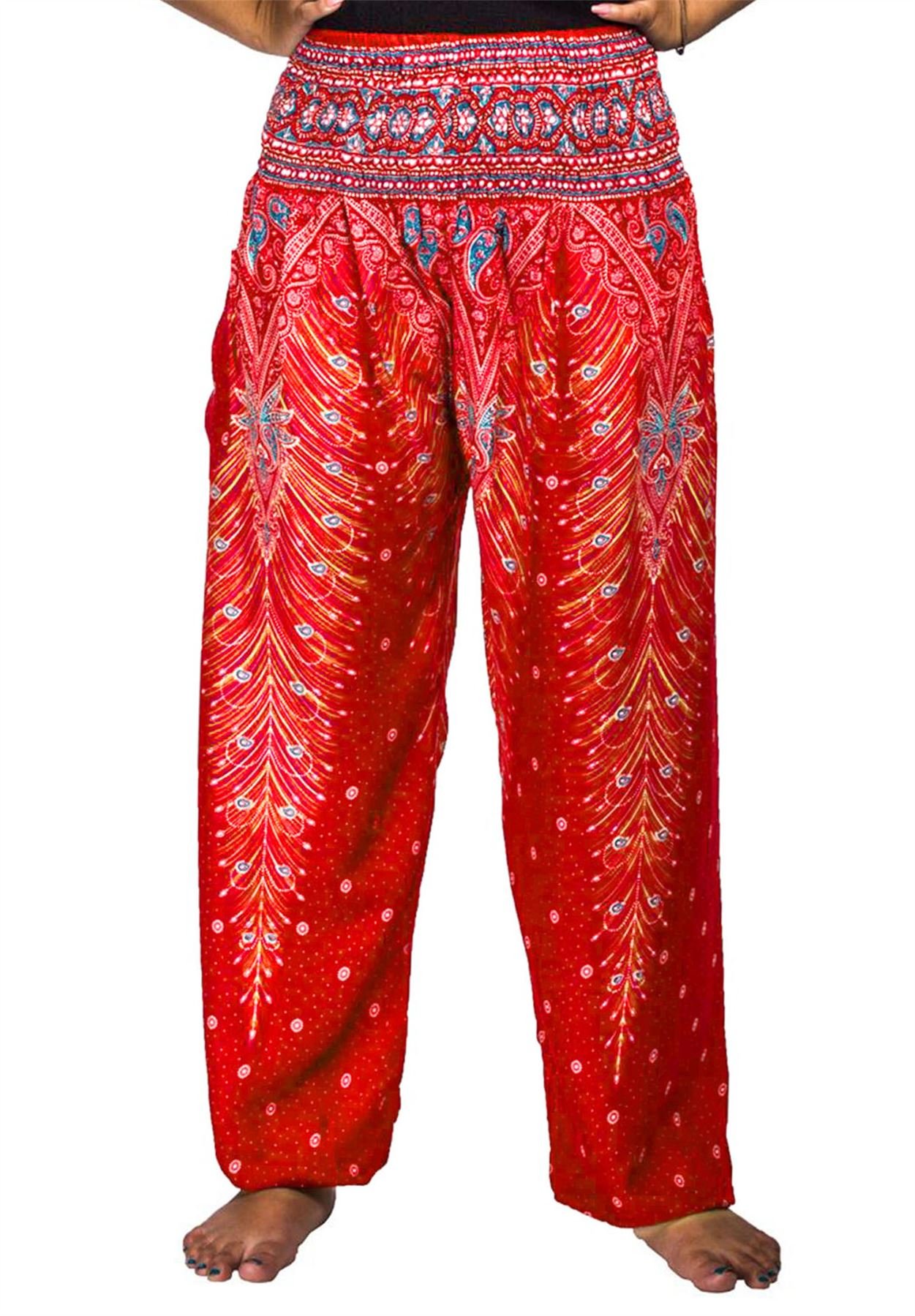 Lofbaz Harem Pants for Women Yoga Boho Hippie Clothing Womens Palazzo Bohemian Pajama Trousers Beach Indian Gypsy Genie Clothes — view 44