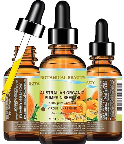 Miniatura 1 de Aceite portador orgánico de semillas de calabaza australiano Aceite portador prensado en frío 100 puro natural sin diluir sin refinar virgen y