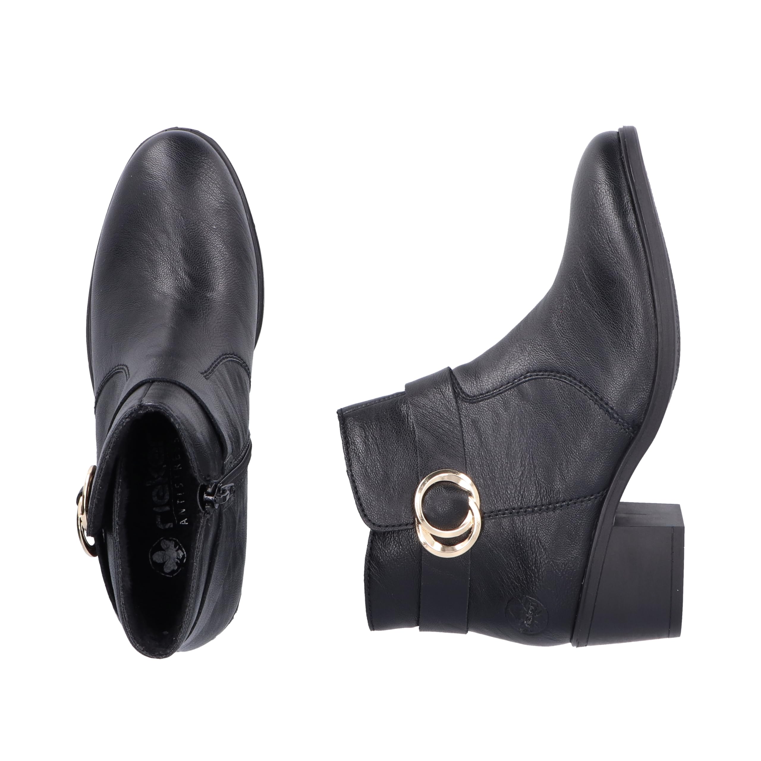 Rieker Donna Stivaletti Y0775, Signora Stivali da Biker