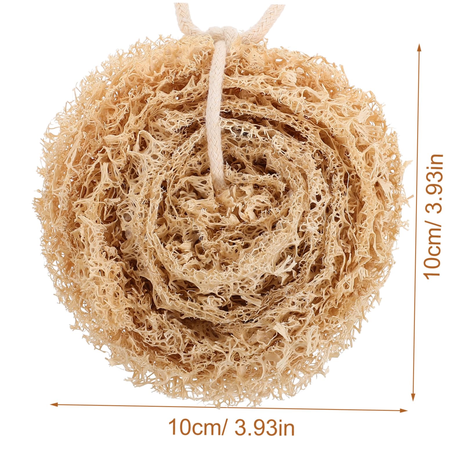 Baluue 16piezas Esponjas De Loofah Natural para Lavado De Platos para Limpieza De Cocina Eco-amigables Olores Suaves y Efectivas para Grasa y Suciedad