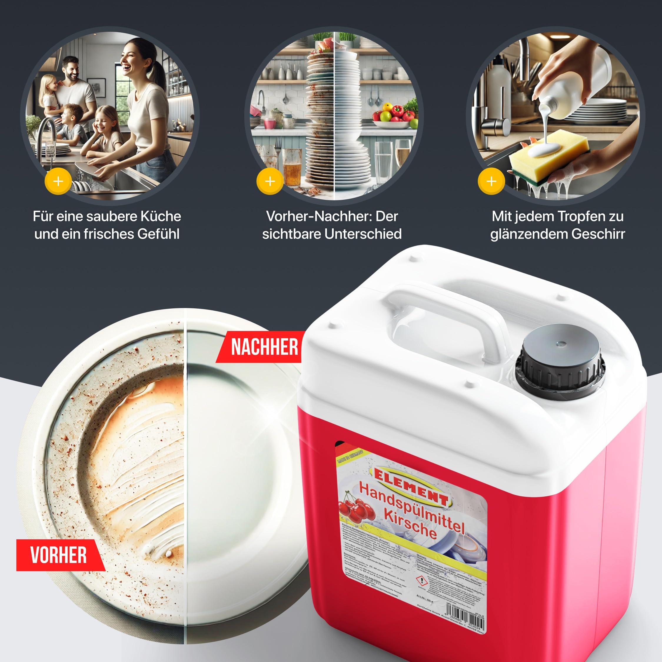 Geschirrspülmittel Konzentrat – Handspülmittel  Produktbild-Vorschau 2