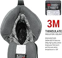 Vista 2 de NORTIV 8 Botas de nieve impermeables aisladas para hombre