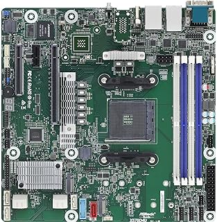ASRock Rack X570D4U Socket AM4/ AMD X570/ DDR4/ SATA3&USB 3.2/ Micro-ATX Server Motherboard