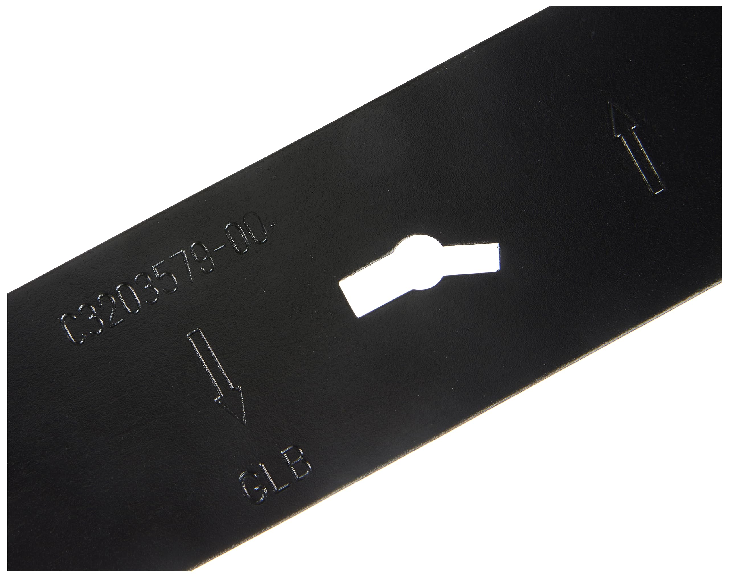 Greenworks Original 33 cm replacement blade (2920107) for the cordless lawnmowers G40LM35 and GLM1035 of Greenworks, Grey - Image 3