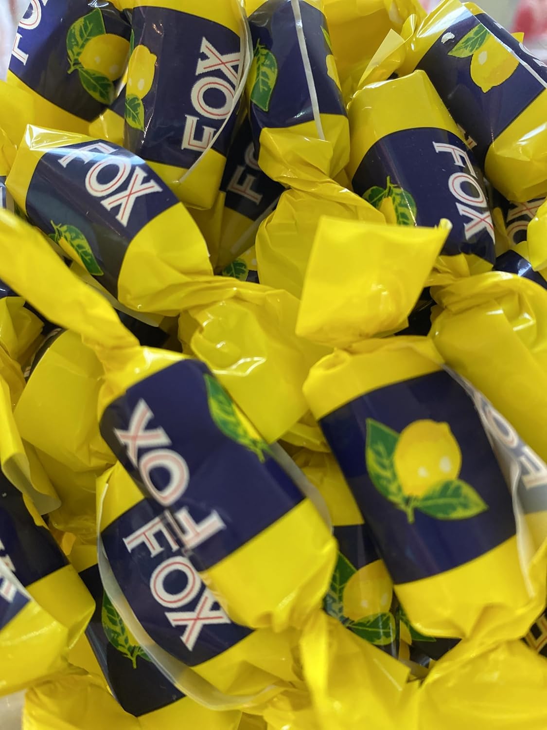 Fox Lemon Taffy Swedish Candy