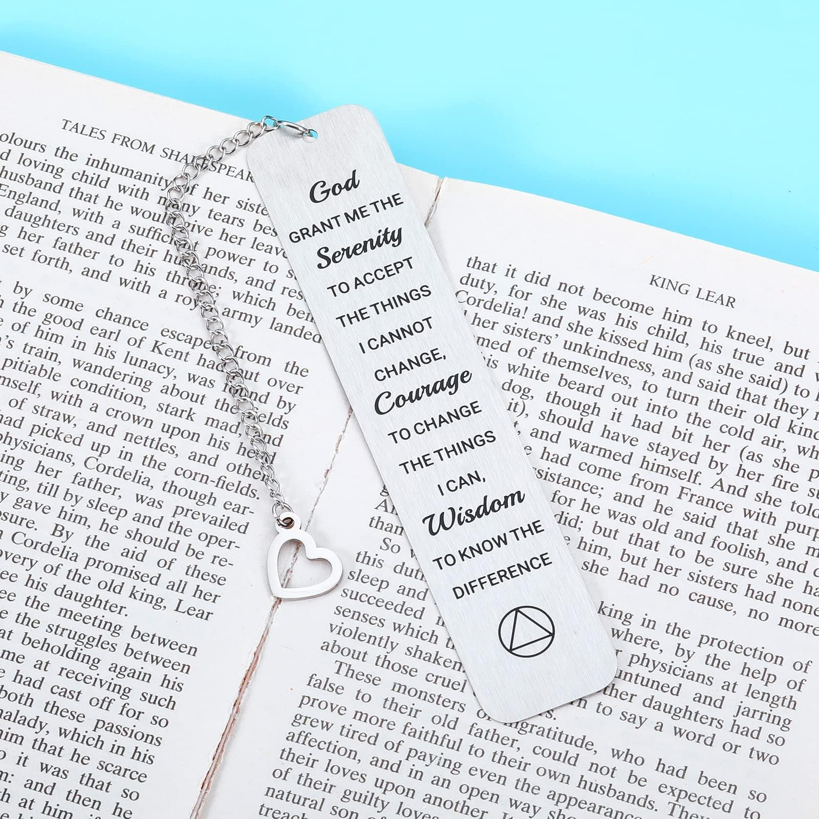 Sobriety Gifts for Women Men Serenity Prayer Gifts Sobriety Recovery AA Gifts Christian Bookmarks Gifts for Women Men Religious Bible Verse Book Markers Serenity Prayer Baptism Gifts for Girls Boys