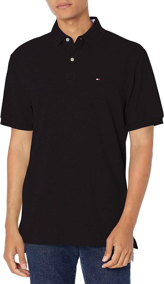 Tommy Hilfiger Adaptive Mens M Stretch Slim Fit Tommy SS Polo
