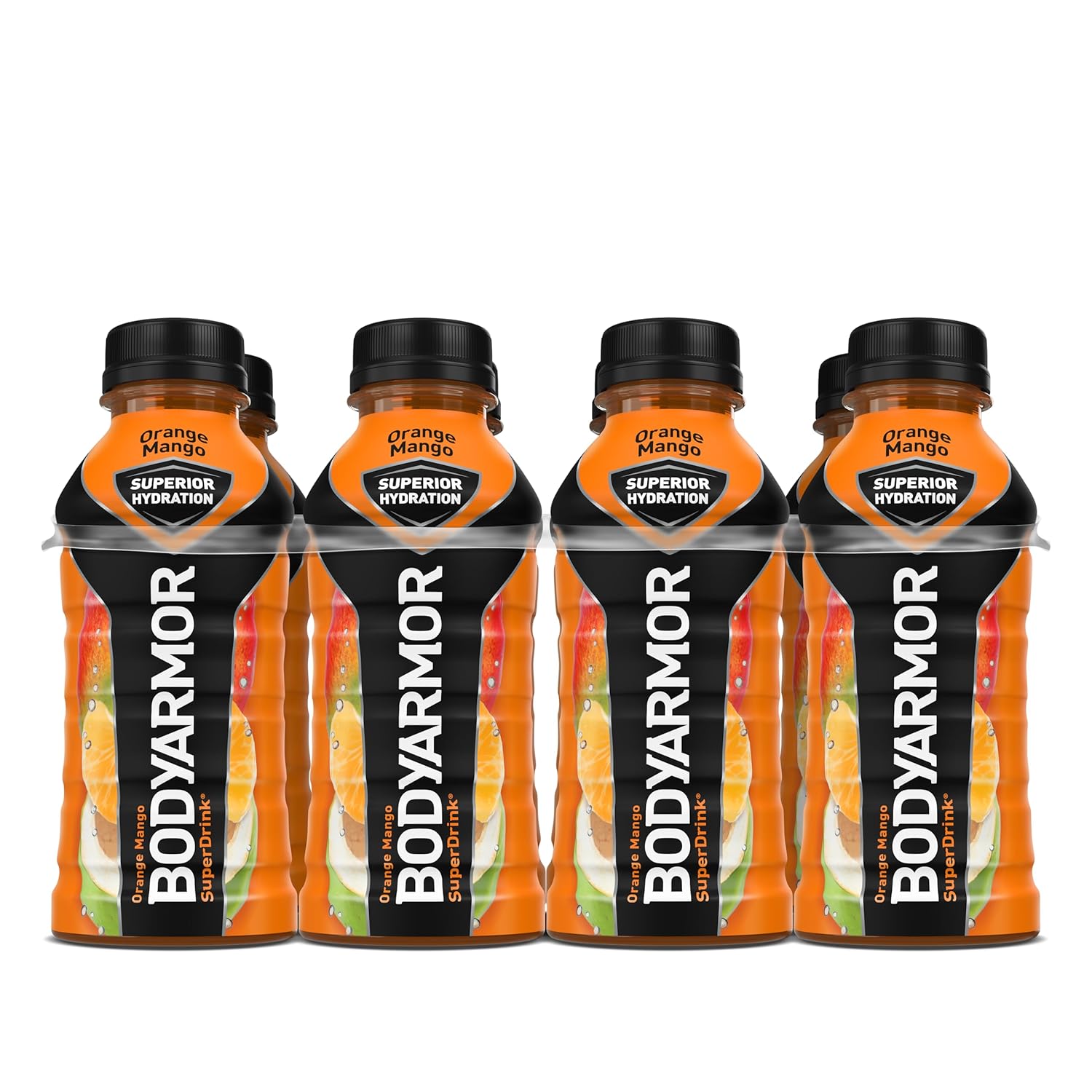 BODYARMOR Sports Drink Sports Beverage, Orange Mango, Coconut Water Hydration, Natural Flavors With Vitamins, Potassium-Packed Electrolytes, Perfect For Athletes, 12 Fl Oz (Pack of 8) BODYARMOR Sports Drink Sports Beverage, Orange Mango, Coconut Water Hydration, Natural Flavors With Vitamins, Potassium-Packed Electrolytes, Perfect For Athletes, 12 Fl Oz (Pack of 8)