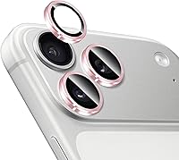 Vista 9 de Compatible con iPhone 13 Pro para iPhone 13 Pro Max, protector de lente de cámara antiarañazos, vidrio templado 9H, protector de cámara de metal a