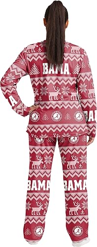 Miniatura 3 de FOCO Women's NCAA College Team Ugly Pattern Matching Set Family Holiday Pajamas