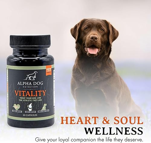 Miniatura 5 de Aceite de krill para perros – Vitality by Alpha Dog Nutrition – Reduce las alergias, picazón y desprendimiento de perros – Promueve la piel y el
