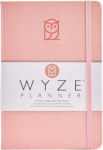 Miniatura 6 de Wyze Planner - Planificador para establecer objetivos para aumentar la productividad y lograr objetivos personales y comerciales. Organizador de