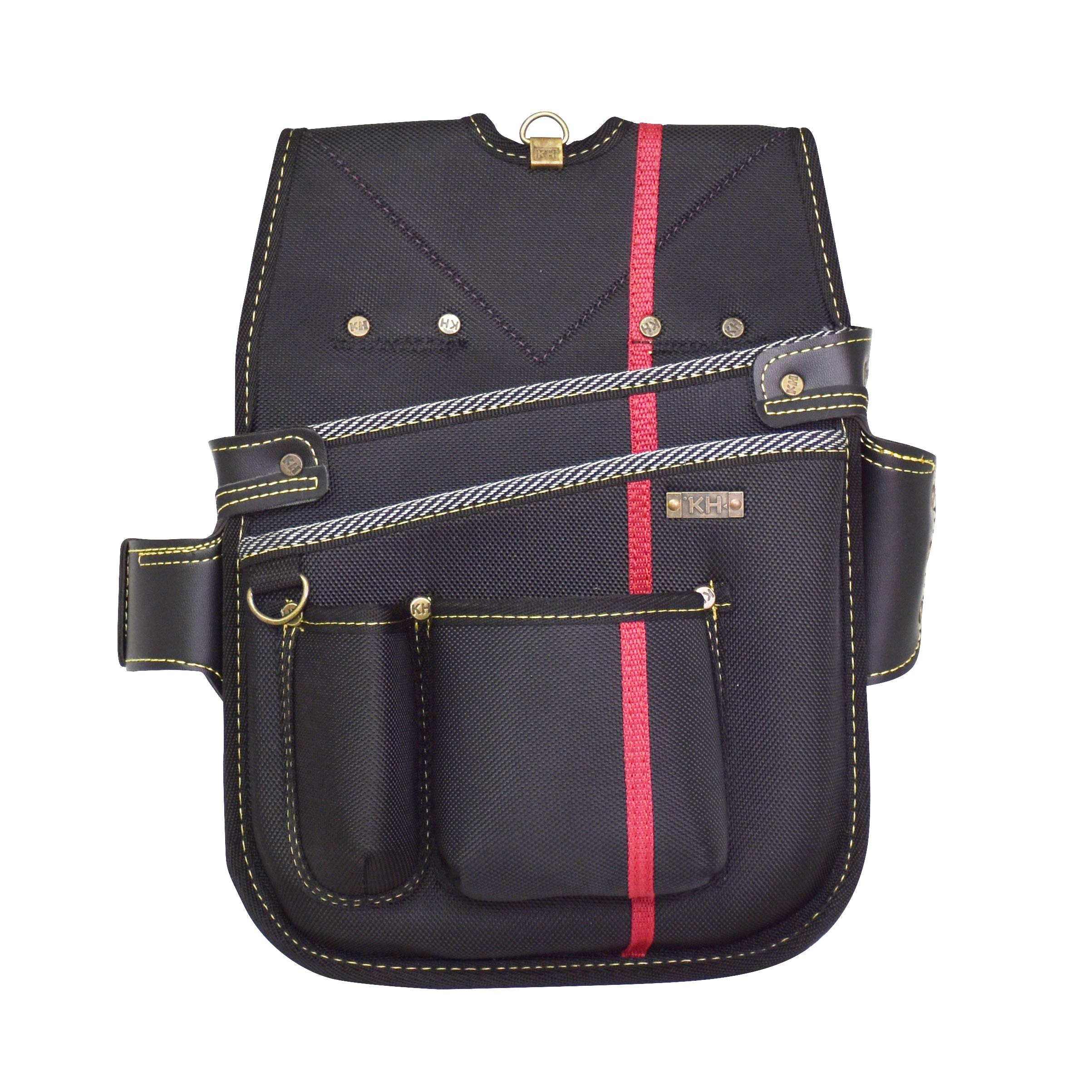 Amazon | 基陽 KH 進化一徹緋弋ネイルバック 大 ブラック SA09K | 腰袋