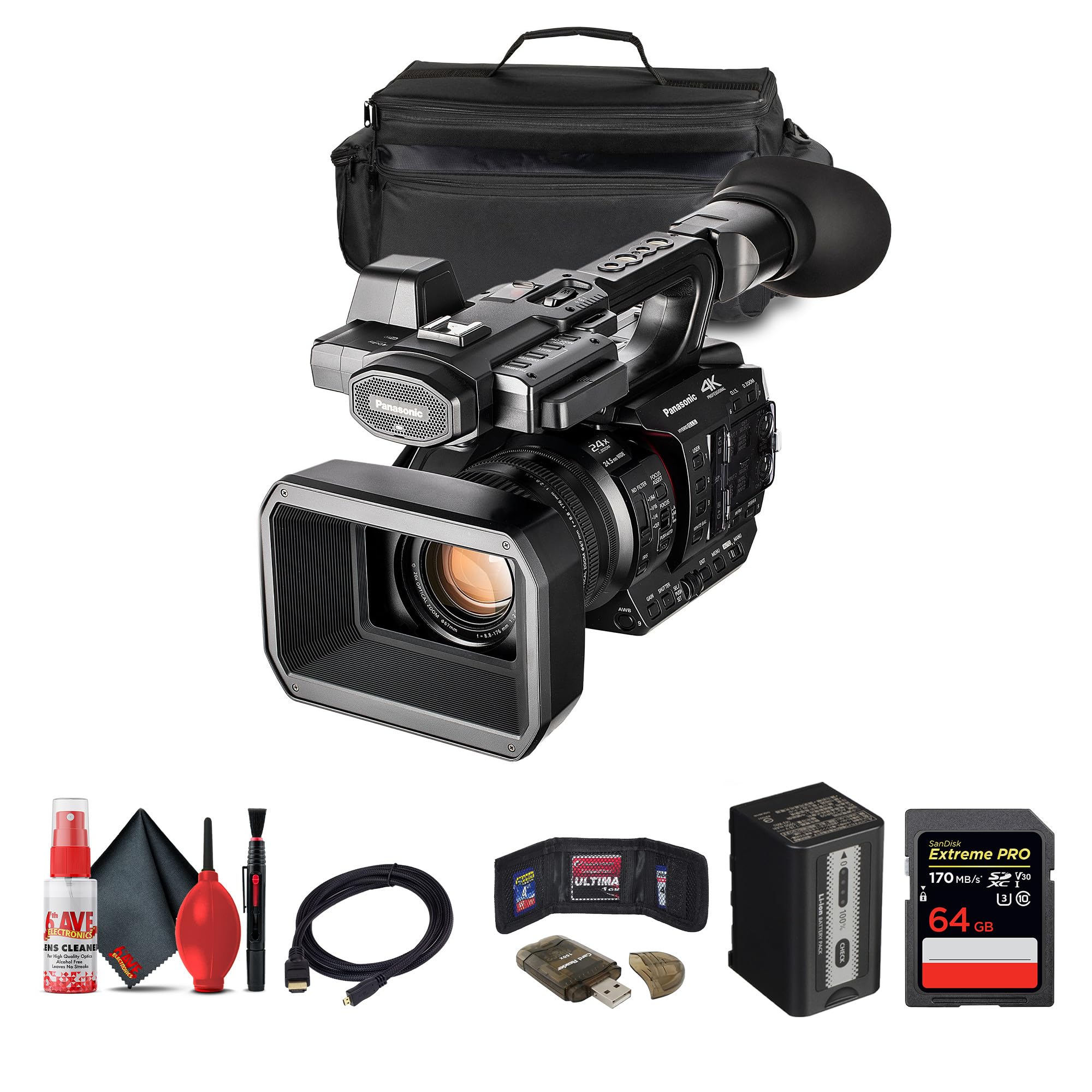 Amazon.com : Panasonic AG-X20ED / HC-X20 Professional Compact 4K