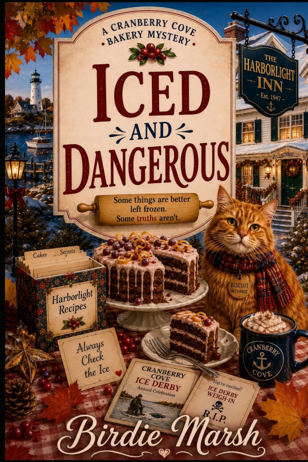 Iced and Dangerous: A Cozy Culinary Whodunit with Recipes (Cranberry Cove Bakery Mysteries)