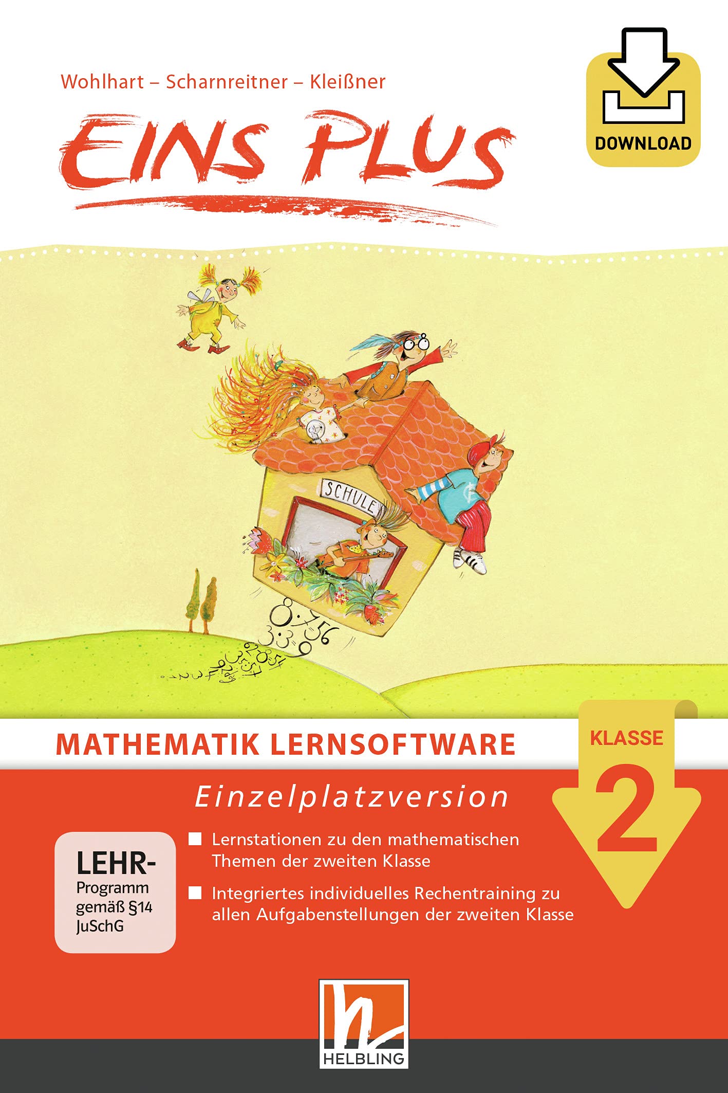 EINS PLUS 2. Ausgabe D. Paket: (Handbuch, Übungs- und Fördermaterial, Audio-CD, Lernsoftware, Knobelplakate, Erzählkarten). Klasse 2 (EINS PLUS (D): Mathematik Grundschule)