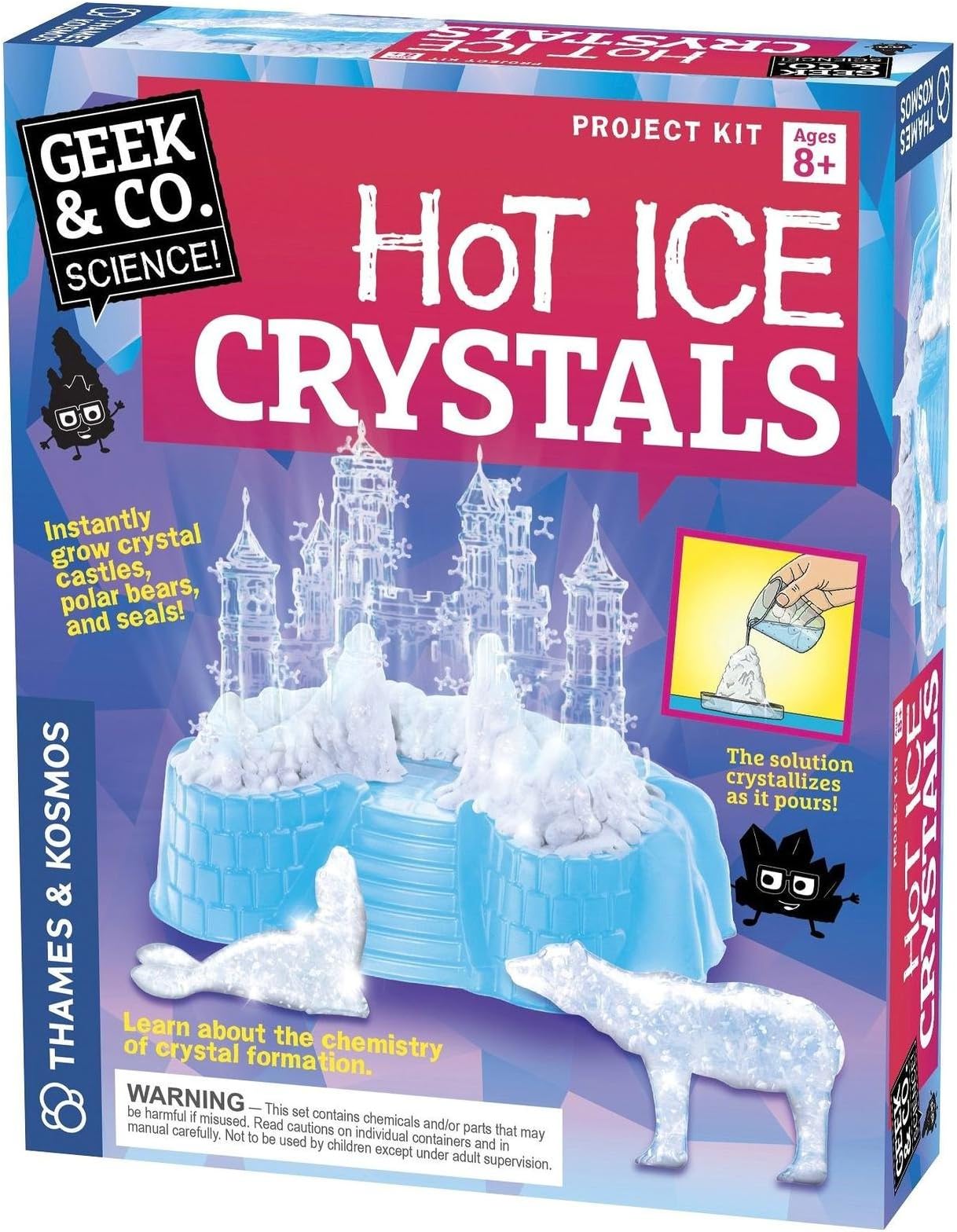 Geek & Co. Science Hot Ice Crystals Science Kit