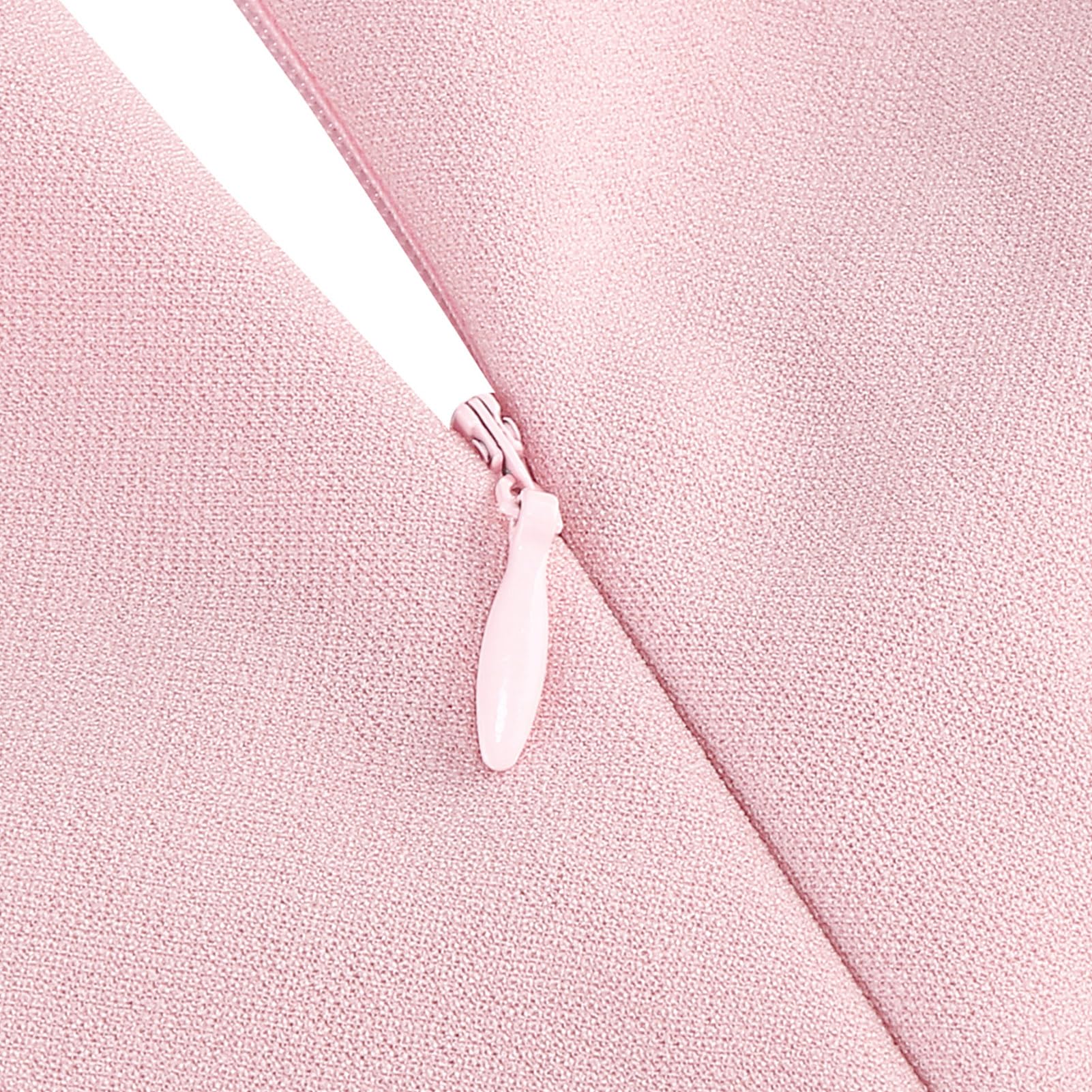 Robe de style années 50 pour femme - Style vintage - Manches courtes bouffantes - Col carré - Robe de cocktail avec ceinture