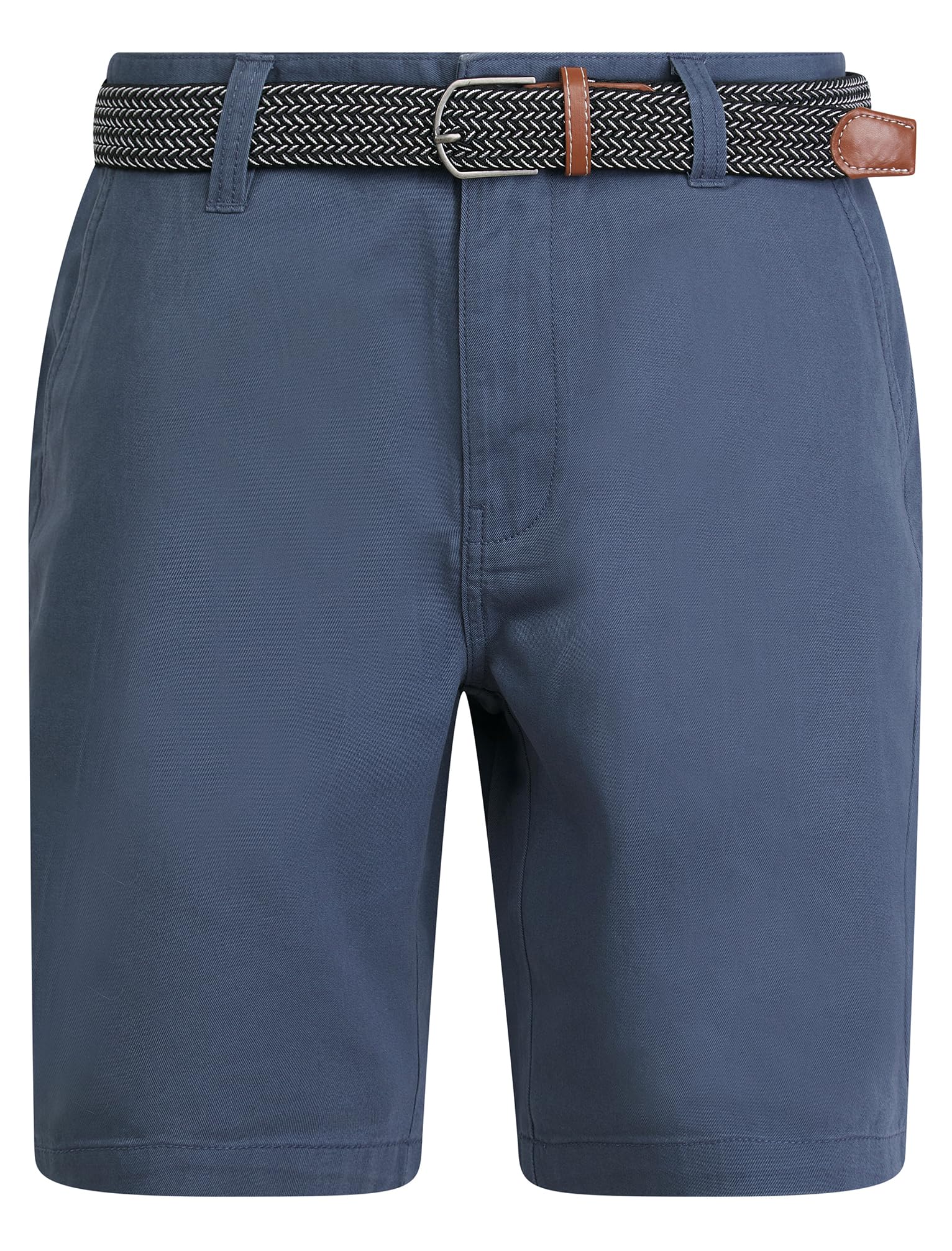 Tokyo Laundry Men's Chino Shorts - Mid Blue - Cotton