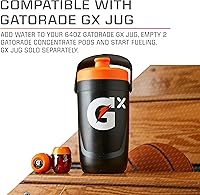 Vista 6 de Gatorade - Sistema de hidratación Gx, botellas antideslizantes Gx o cápsulas concentradas de bebidas deportivas Gx