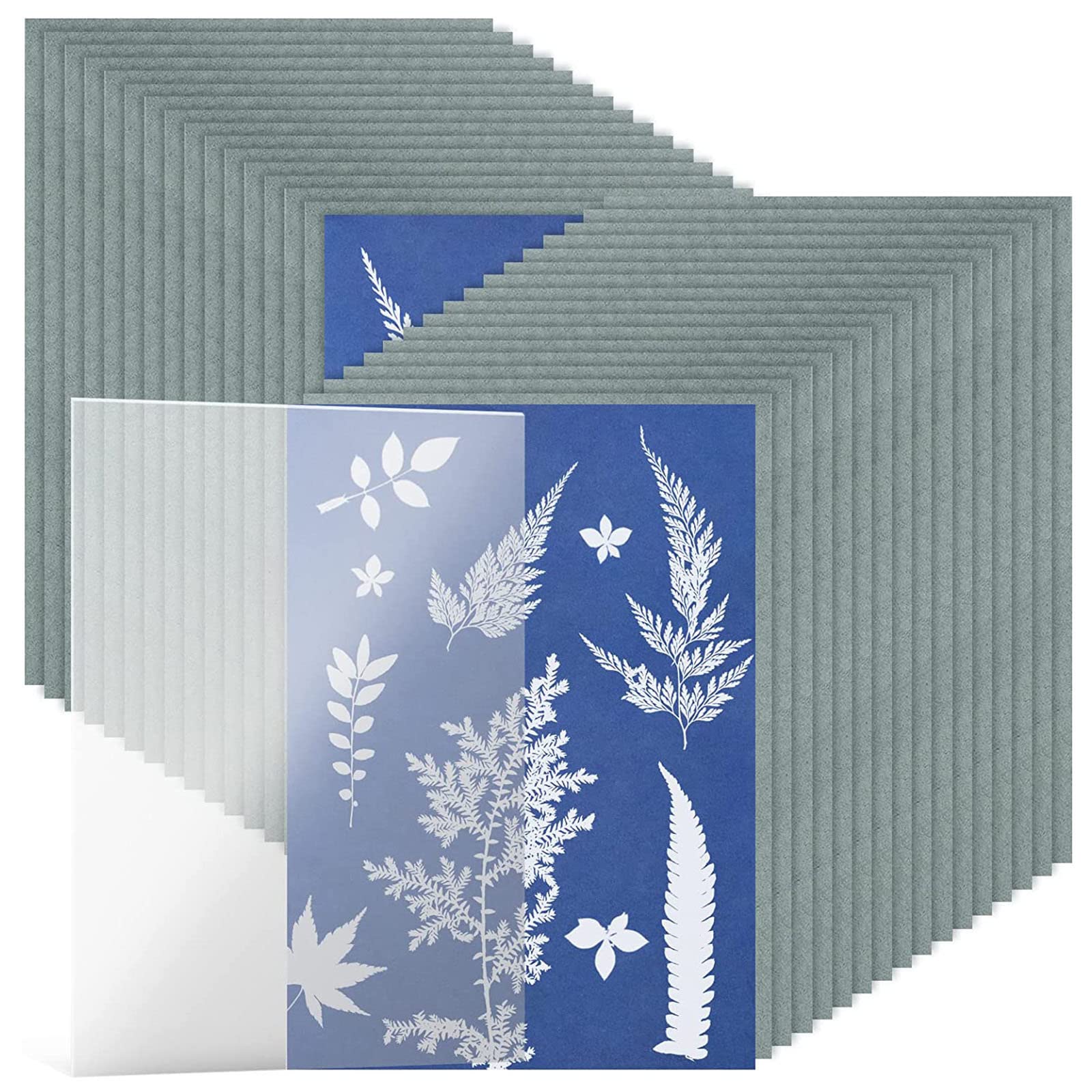 Papier d'impression solaire haute sensibilité pour réussir facilement vos dessins au cyanotype