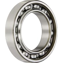 SKF 6007 Deep Groove Ball Bearing, Open, Standard Cage, Normal Clearance, 35mm Bore, 62mm OD, 14mm Width