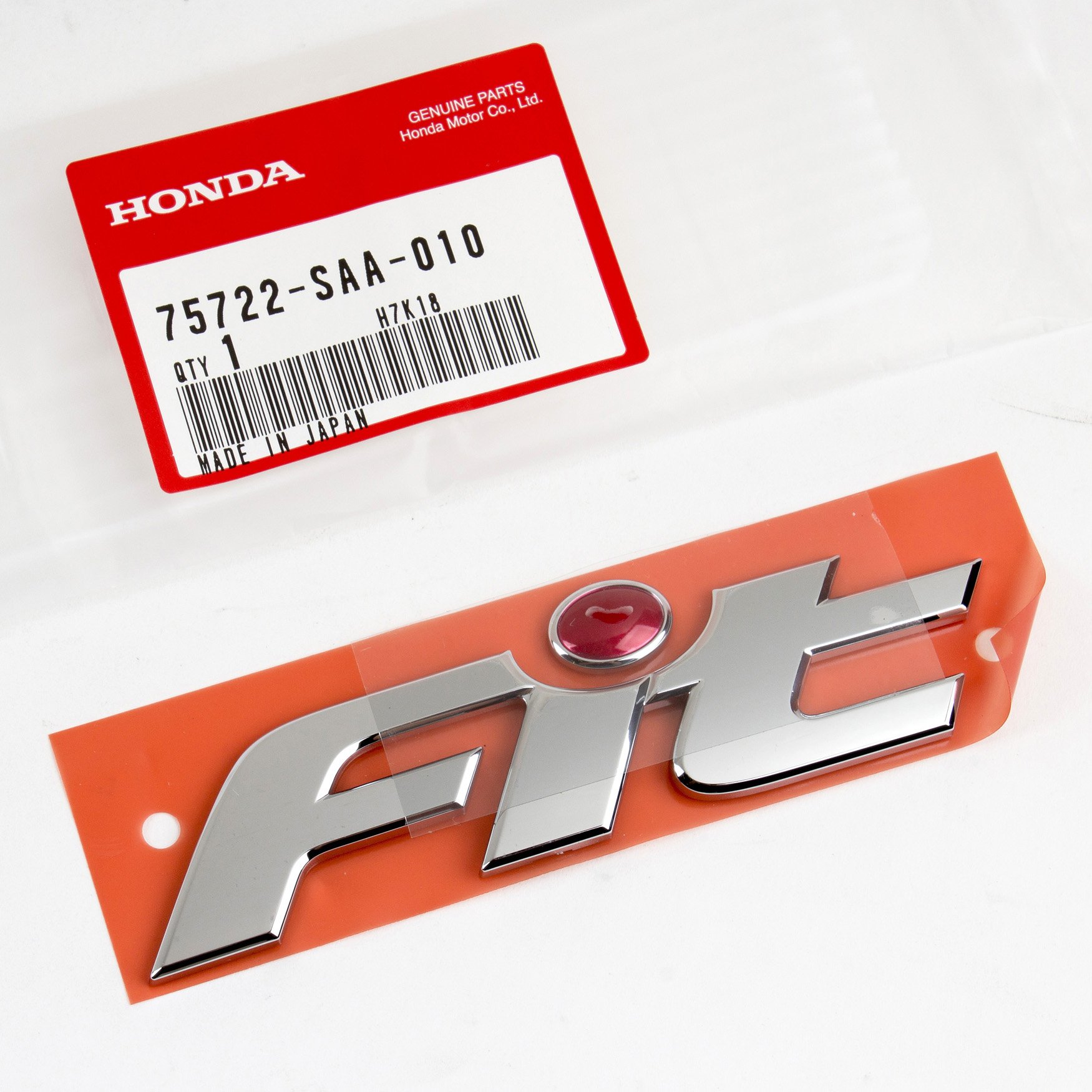 Amazon | HONDA (ホンダ) 純正部品 エンブレム リヤー (FIT) フィット 