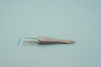Sauer Fixation Tissue Ultra Fine Mirco Forceps 3.5" 1X2 Teeth