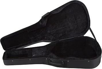 Luna LLFP Lightweight Case for Folk or Parlor Sized Guitars