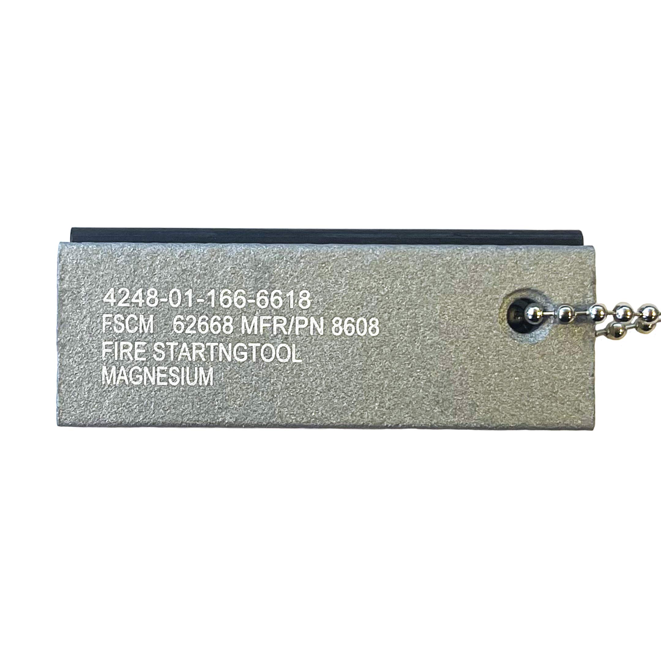 Tag-Z Magnesium Fire Starter - Camping Fire Starter - Ferro Rod Firestarter