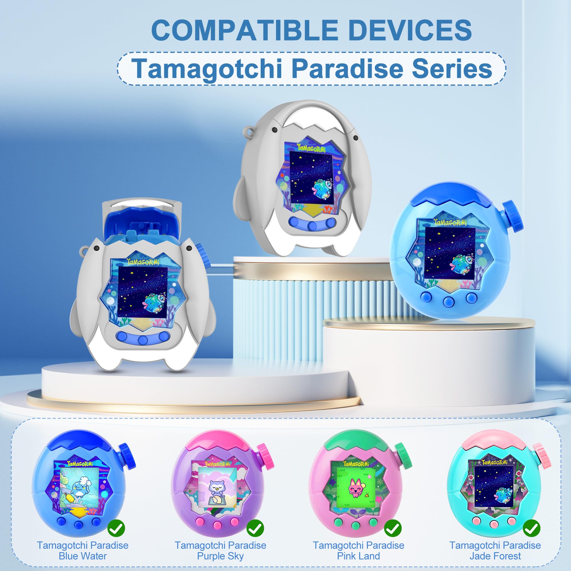 Tamagotchi Uni 3-in-1 Silicone Case For Tamagotchi Paradise - Full