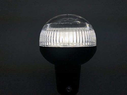 Miniatura 8 de Pactrade Marine Barco LED toda la luz redonda de navegación del ancla SS poste 7-1/2" H USCG