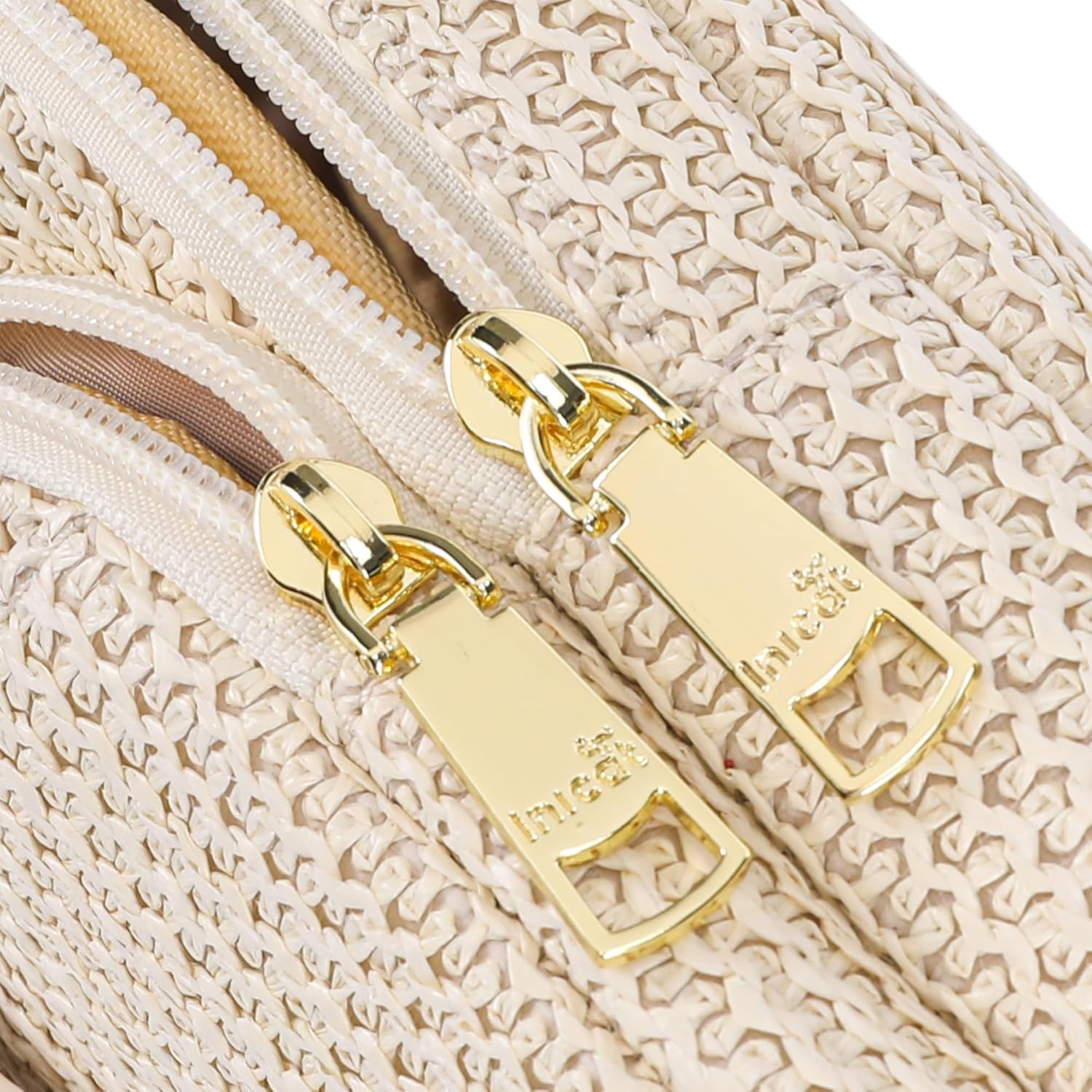 AOCINA Faux Straw Summer Purse Crossbody Bags for Women RFID Raffia Sling Bag Travel Hawaiian Beach Vacation Essentials - Image 6