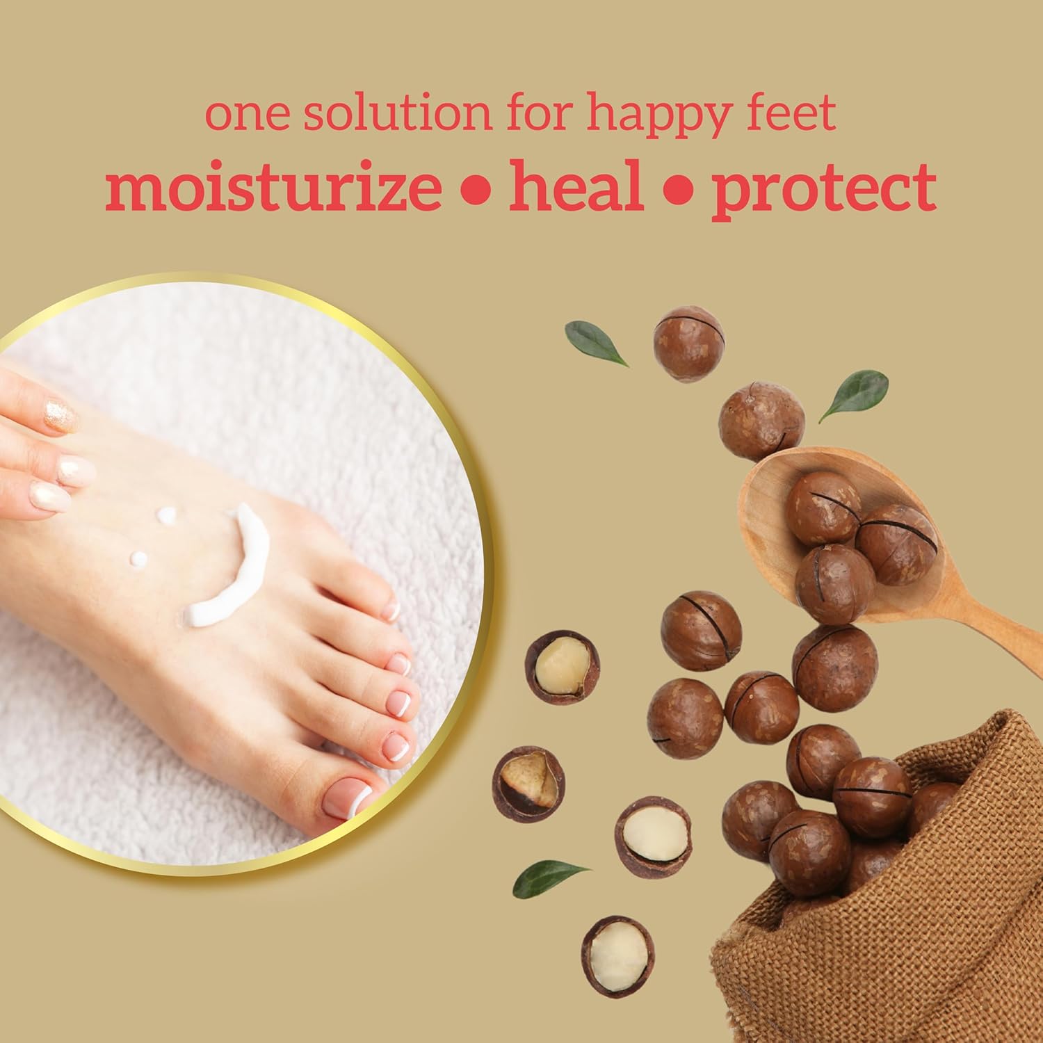 Inatur Shea Butter Foot Cream 50g - Intensive Foot Cream for Dry and Cracked Feet | Best Foot Cream for Very Dry Feet | Foot Cream for Women with Deep Moisturizing Care for Rough & Cracked Heels 7 81daaOr9e7L. SL1500