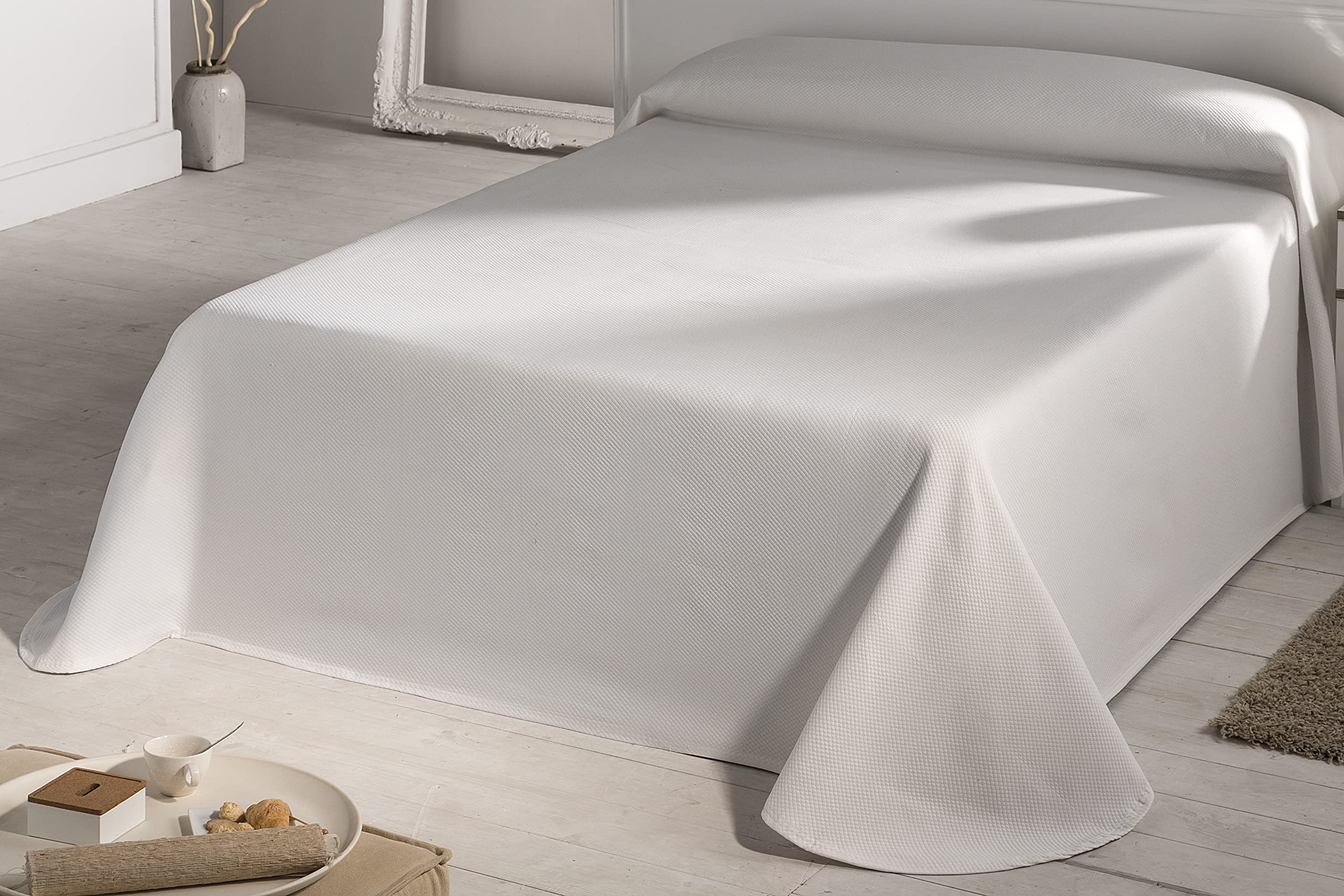 Tessuto Jaquard Alta Resistenza | Naturale | Per letto da 150 cm