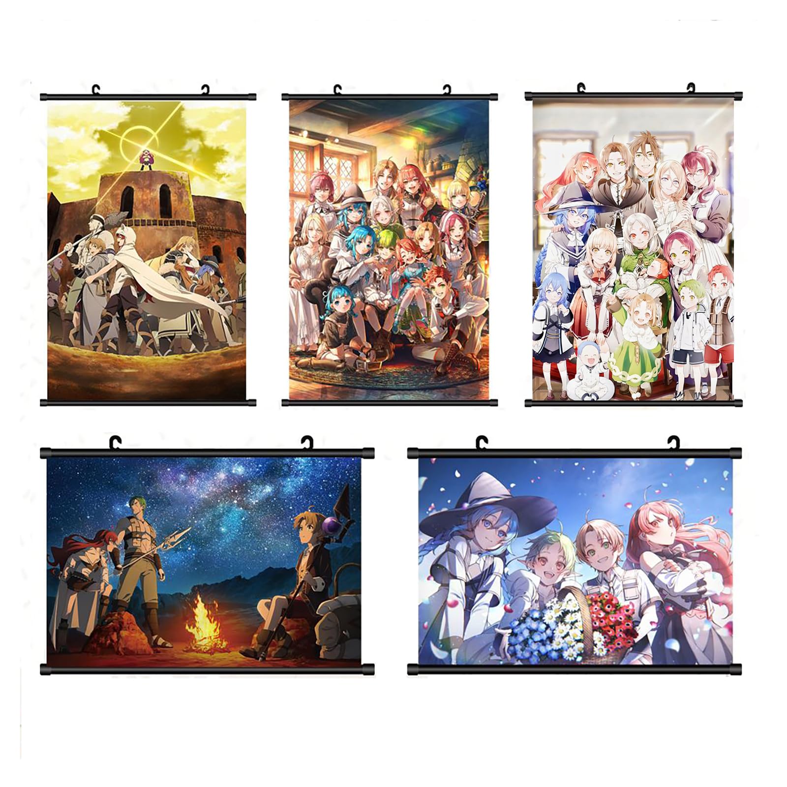 Amazon.co.jp: 無職転生 タペストリー 掛け軸 壁飾り 全23種 40